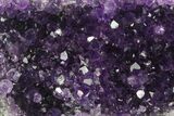 Amethyst Cut Base Crystal Cluster - Uruguay #138892-1